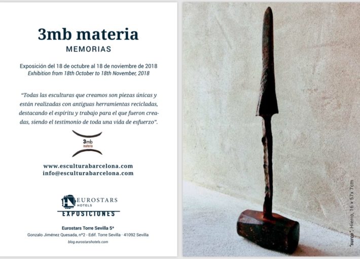 3mb materia. «MEMORIAS». Exposición Hotel Eurostars Torre Sevilla 5*